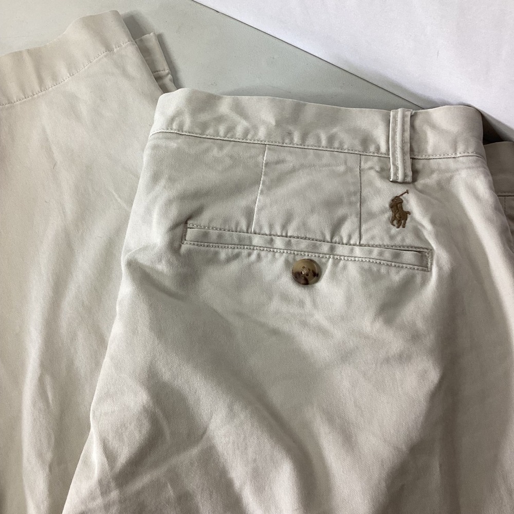 Polo Ralph Lauren Mens Classic Fit Chino Pants Beige Size‎ 36x30 - Picture 14 of 14